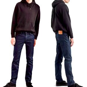 Men’s Levi’s 511 Slim Fit Jeans Size 30/32 Shade Black Indigo (Dark Blue)